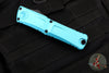 Microtech Combat Troodon Gen III OTF Knife- Single Edge- Turquoise Handle- Black Plain Edge Blade 1143-1 TQ Gen III 2024