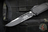 Microtech Combat Troodon Gen III OTF Knife- Single Edge- Tactical- Black Handle- Black Part Serrated Edge Blade 1143-2 T Gen III 2024