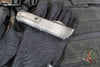 Microtech Combat Troodon Gen III OTF Knife- Tanto Edge- Weathered Metal Finished Handle- Apocalyptic Blade 1144-10 APWME Gen III