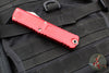 Microtech Combat Troodon Gen III OTF Knife- Bowie Edge- Red Handle- Apocalyptic Plain Edge Blade 1146-10 APRD Gen III 2025