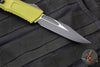 Microtech Combat Troodon Gen III OTF Knife- Bowie Edge- OD Green Handle- Black Plain Edge Blade 1146-1 OD Gen III