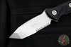 Microtech Socom Alpha Fixed Knife- Mini- Tanto Edge- Fixed Stonewash Part Serrated Blade 114M-11