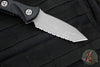 Microtech Socom Alpha- Mini- Tanto Edge- Apocalyptic Part Serrated Edge Blade 114M-11 AP