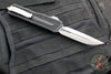 Microtech Scarab II- D/E-S Double/Single Edge- Black Handle- Apocalyptic Plain Edge Blade 1180-10 AP