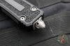 Microtech Scarab II- D/E-S Double/Single Edge- Black Handle- Apocalyptic Plain Edge Blade 1180-10 AP
