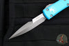 Microtech Ultratech OTF Knife- Bayonet Edge- Turquoise Handle- Apocalyptic Blade 120-10 APTQ