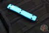 Microtech Ultratech OTF Knife- Bayonet Edge- Turquoise Handle- Black Part Serrated Blade 120-2 TQ