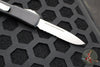 Microtech Ultratech OTF Knife- Black Handle- Stonewash Part Serrated Blade 121-11