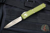 Microtech Ultratech OD Green Single Edge OTF Knife Bronzed Blade 121-13 OD