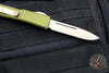 Microtech Ultratech OD Green Single Edge OTF Knife Bronzed Blade 121-13 OD