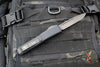 Microtech Ultratech OTF Auto Knife- Single Edge- Tactical- Carbon Fiber Top- Black DLC Finished Blade 121-1 DLCCFT 2019 v2
