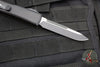 Microtech Ultratech OTF Knife- Single Edge- Frag Pattern OD Green G-10 Top- Black Plain Edge Blade 121-1 FRGTODS