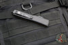 Microtech Ultratech OTF Knife- Single Edge- Frag Pattern Tan G-10 Top- Black Plain Edge Blade 121-1 FRGTTAS
