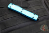 Microtech Ultratech OTF Knife- Single Edge- Turquoise Handle- Black Blade 121-1 TQ