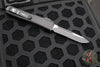 Microtech Ultratech OTF Knife- Single Edge- Frag Pattern OD Green G-10 Top- Black Part Serrated Edge Blade 121-2 FRGTODS
