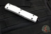 Microtech Stormtrooper Ultratech OTF Knife- Single Edge- White Handle- White Part Serrated Edge Blade 121-2 STD