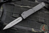 Microtech Ultratech OTF Knife- Double Edge- Carbon Fiber Top- Damascus Blade 122-16 CFS SN449