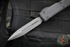 Microtech Ultratech OTF Knife- Double Edge- Carbon Fiber Top- Damascus Blade 122-16 CFS SN611