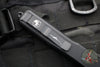 Microtech Ultratech OTF Knife- Double Edge- Carbon Fiber Top- Damascus Blade 122-16 CFS SN611
