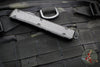 Microtech Ultratech OTF Knife- Double Edge- Carbon Fiber Top- Damascus Blade 122-16 CFS SN611