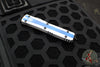 Microtech Ultratech OTF Knife- Clone Trooper- Double Edge- White Distressed Handle- White Blade 122-1 CO