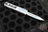 Microtech Ultratech OTF Knife- Clone Trooper- Double Edge- White Distressed Handle- White Blade 122-1 CO