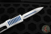 Microtech Ultratech OTF Knife- Clone Trooper- Double Edge- White Distressed Handle- White Blade 122-1 CO