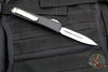 Microtech Ultratech Black Double Edge OTF Knife Satin Full Serrated Blade 122-6