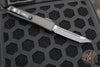 Microtech Ultratech OTF Knife- Tanto Edge- Frag Pattern OD Green G-10 Top- Black Plain Edge Blade 123-3 FRGTODS