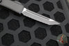 Microtech Ultratech OTF Knife- Tanto Edge- Frag Pattern OD Green G-10 Top- Black Plain Edge Blade 123-3 FRGTODS