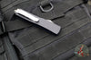 Microtech Ultratech OTF Knife- FLAT TOP- Tanto Edge- LEO EDITION- Blue Black Handle- Stonewash Blade 123-LEO 2016