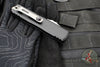Microtech UTX-85 OTF Knife- GEN III- Double Edge- Black Handle- Stonewash Blade 1232-10
