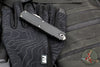 Microtech UTX-85 OTF Knife- GEN IV- Double Edge- Black Handle- Apocalyptic Full Serrated Blade 12324-12 AP