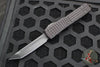 Microtech Ultratech OTF Knife- Delta- Tanto Edge- Frag Black Handle- Black DLC Plain Edge Blade- DLC HW- Nickel Boron Internals 123D-1 DLC-1FR-DLC SN015 05/2020 FIRST RUN