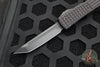 Microtech Ultratech OTF Knife- Delta- Tanto Edge- Frag Black Handle- Black DLC Plain Edge Blade- DLC HW- Nickel Boron Internals 123D-1 DLC-1FR-DLC SN015 05/2020 FIRST RUN