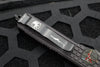 Microtech Ultratech OTF Knife- Delta- Tanto Edge- Frag Black Handle- Black DLC Plain Edge Blade- DLC HW- Nickel Boron Internals 123D-1 DLC-1FR-DLC SN015 05/2020 FIRST RUN