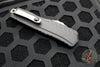 Microtech Cypher II 2024- Single Edge- Black Handle- Stonewash Plain Edge Blade 1241-10