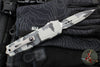 Microtech Luminary OTF Knife- Urban Camo Finished Handle- Urban Camo Finished Plain Edge Blade- Tritium Inlaid Button 1270-1 UCS