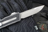 Microtech Scarab II- Single Edge- Weathered Metal Finished Handle- Apocalyptic Blade 1278-10 APWME
