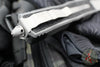 Microtech Scarab II- Single Edge- Weathered Metal Finished Handle- Apocalyptic Blade 1278-10 APWME