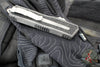 Microtech Scarab II- Single Edge- Weathered Metal Finished Handle- Apocalyptic Blade 1278-10 APWME