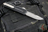 Microtech Scarab II- Single Edge- Black Handle- Apocalyptic Blade 1278-10 AP