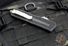 Microtech Scarab II- Single Edge- Black Handle- Apocalyptic Blade 1278-10 AP