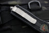 Microtech Scarab II- Single Edge- Black Handle- Apocalyptic Blade 1278-10 AP