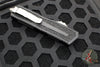 Microtech Scarab II- Single Edge- Black Handle- Stonewash Plain Edge Blade 1278-10
