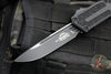 Microtech Scarab II 2024- Tactical- Single Edge- Black Handle- Black Plain Edge Blade 1278-1 T