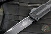 Microtech Scarab II 2024- Tactical- Single Edge- Black Handle- Black Plain Edge Blade 1278-1 T
