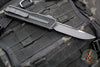 Microtech Scarab II 2024- Tactical- Single Edge- Black Handle- Black Plain Edge Blade 1278-1 T