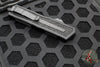 Microtech Scarab II 2024- Tactical- Single Edge- Black Handle- Black Part Serrated Edge Blade 1278-2 T