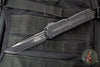Microtech Scarab II- Tanto Edge- Tactical- Black Finished Handle- Black Plain Edge Blade 1279-1 T
